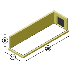 10x35 Storage Unit